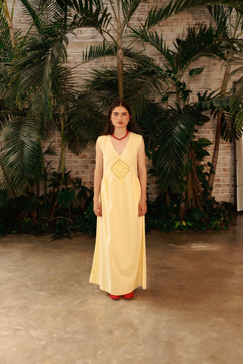 Brisa Solar Dress