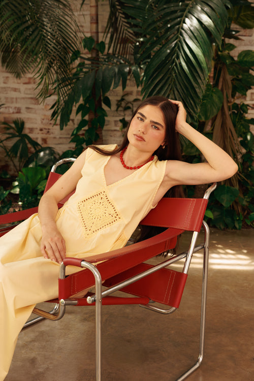 Brisa Solar Dress